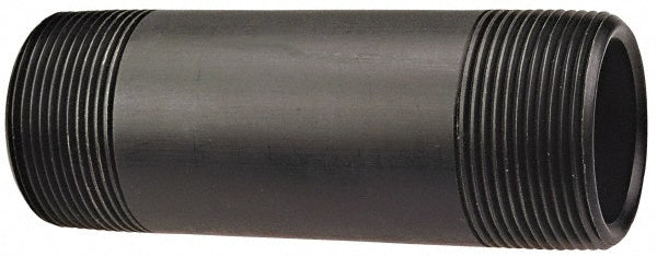 NIBCO CC06400 1/2" Pipe, 4" Long Polypropylene Threaded Plastic Pipe Nipple