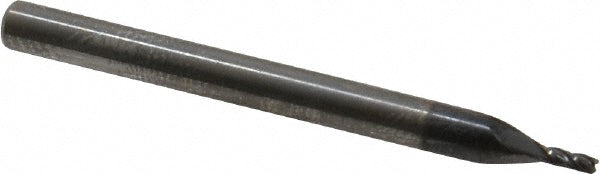 Kyocera SGS Precision Tools 30193 Square End Mill 0.0469" Dia, 0.1094" LOC, 4 Flute, Solid Carbide