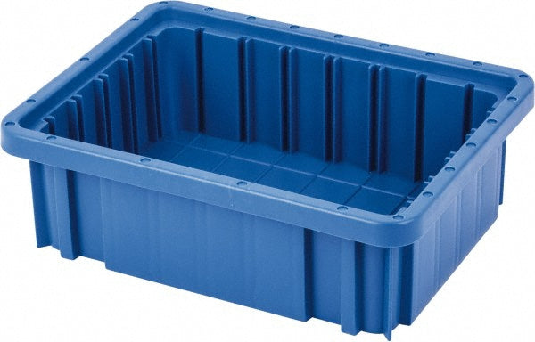 Quantum Storage DG91035BL Polypropylene Dividable Storage Tote 50 lb Capacity