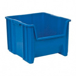 Quantum Storage QGH800BL Plastic Hopper Stacking Bin Blue
