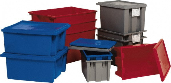 Quantum Storage SNT185GYCS Polyethylene Storage Tote 75 lb Capacity