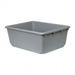 Quantum Storage TUB2419-9GY Polypropylene Storage Tote 100 lb Capacity