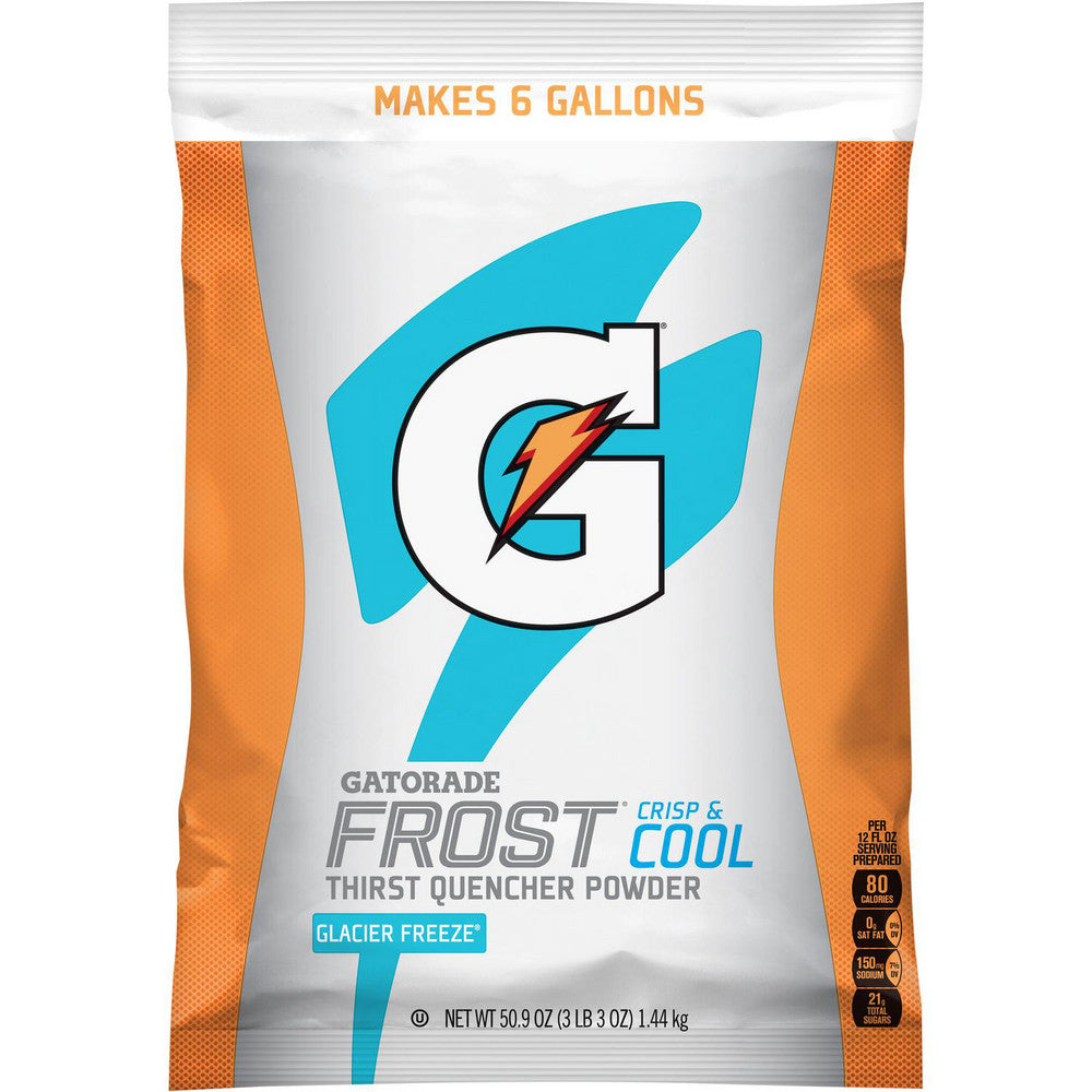 Gatorade 33676 Activity Drink 51 oz, Pack, Glacier Freeze, Powder, Yields 6 gal