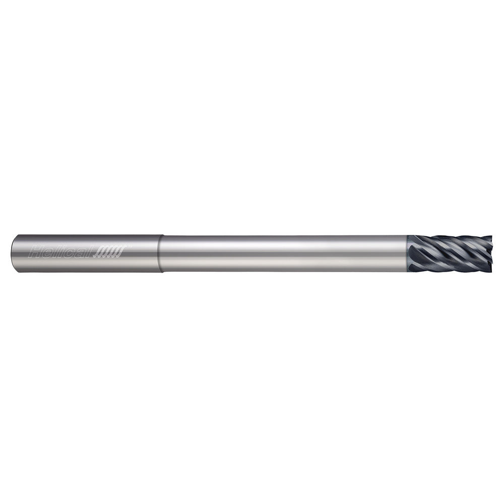Helical Solutions 87598 Square End Mill 1/8" Dia, 5/32" LOC, 6 Flute, Solid Carbide