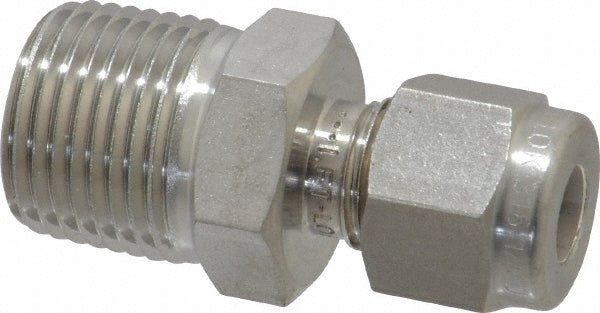 Ham-Let 3001997 Compression Tube Connector 3/8" Thread, Compression x MNPT