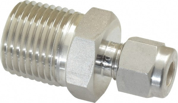 Ham-Let 3001998 Compression Tube Connector 1/2" Thread, Compression x MNPT