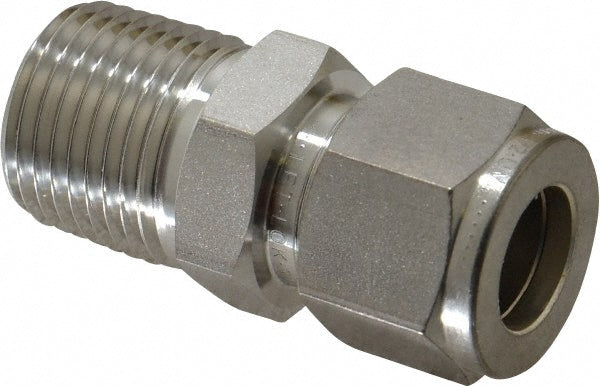 Ham-Let 3002012 Compression Tube Connector 1/2" Thread, Compression x MNPT