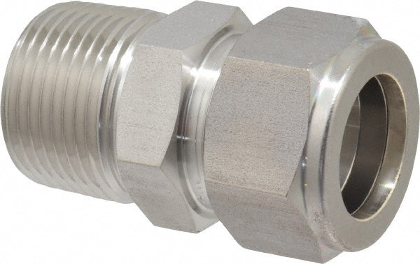 Ham-Let 3002021 Compression Tube Connector 3/4" Thread, Compression x MNPT