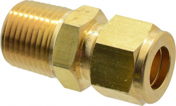 Ham-Let 3102177 Compression Tube Connector 1/2" Thread, Compression x MNPT