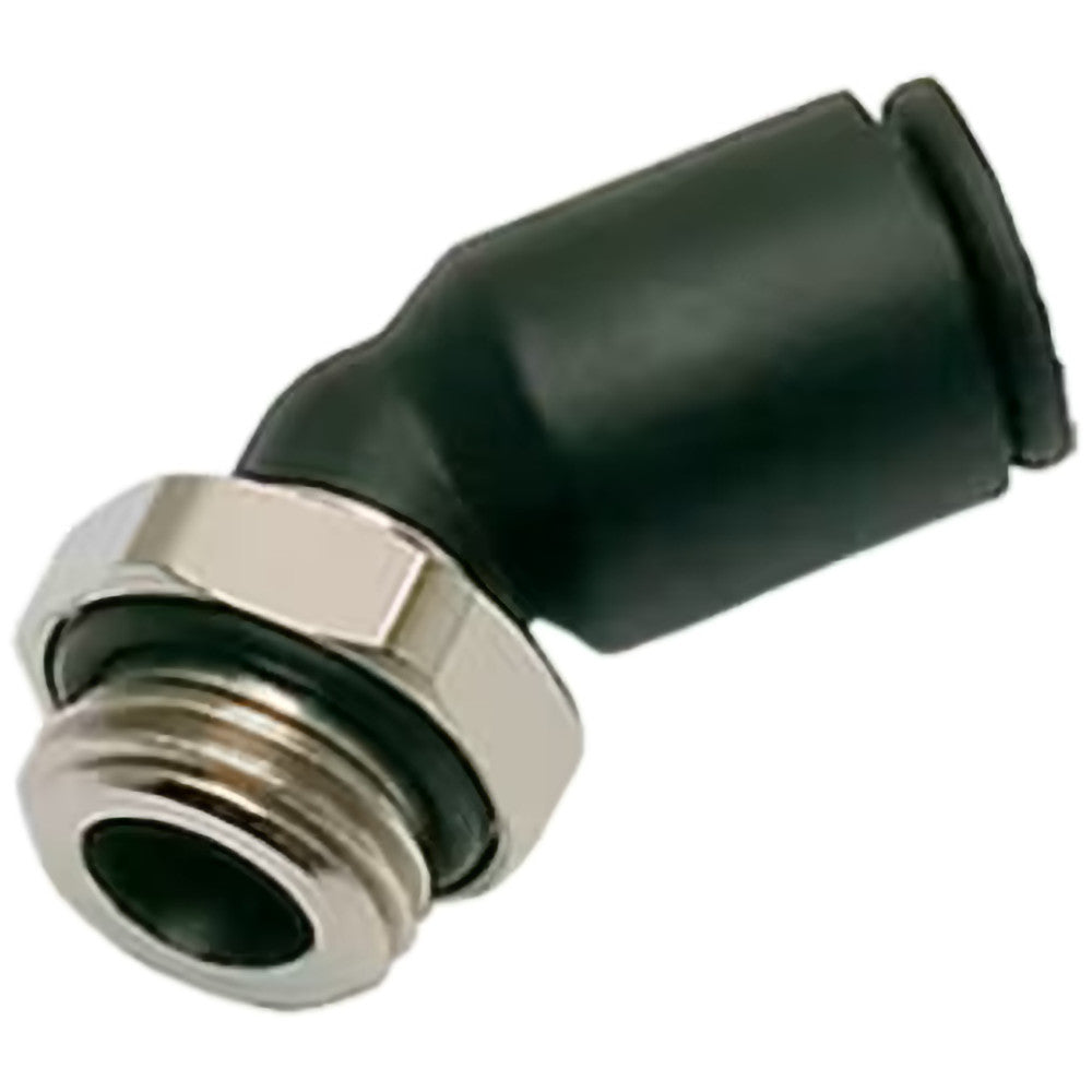 Legris 3133 06 19 Push-To-Connect Tube Fitting 45 ° Male Elbow, M5 x 0.8 Thread