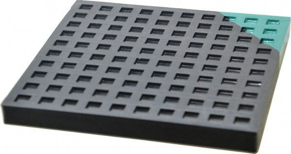 Mason Ind. NI6X6X1/2GRN 6" Long x 6" Wide x 1/2" Thick, Nitrile, Machinery Leveling Pad & Mat