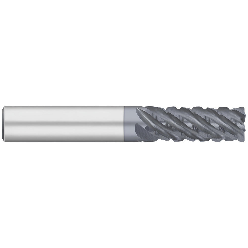 Titan USA TC13465 Corner Radius End Mill 1/2" Dia, 2" LOC, 0.0300" Radius, 6 Flute, Solid Carbide