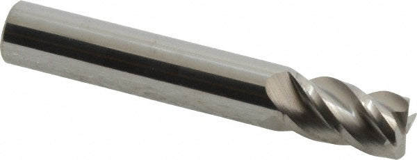 Accupro 86818051 Corner Radius End Mill 5/16" Dia, 1/2" LOC, 0.02" Radius, 4 Flutes, Solid Carbide