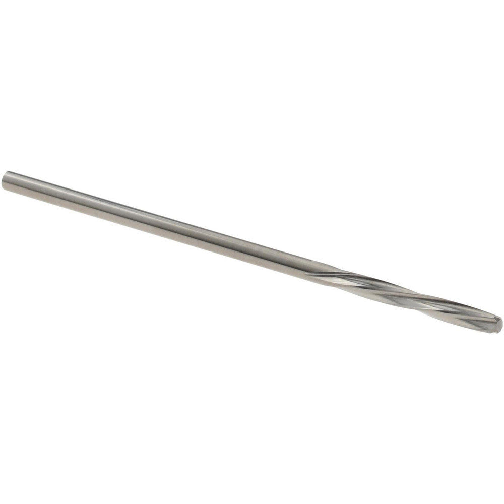 Magafor 88860001410 Chucking Reamer 1.41 mm Dia, 1-9/16" OAL, 25/64" Flute Length, Spiral Flute, Straight-Cylindrical Shank, Solid Carbide