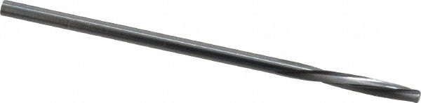 Magafor 88860001970 Chucking Reamer 1.97 mm Dia, 1-31/32" OAL, 7/16" Flute Length, Spiral Flute, Straight-Cylindrical Shank, Solid Carbide