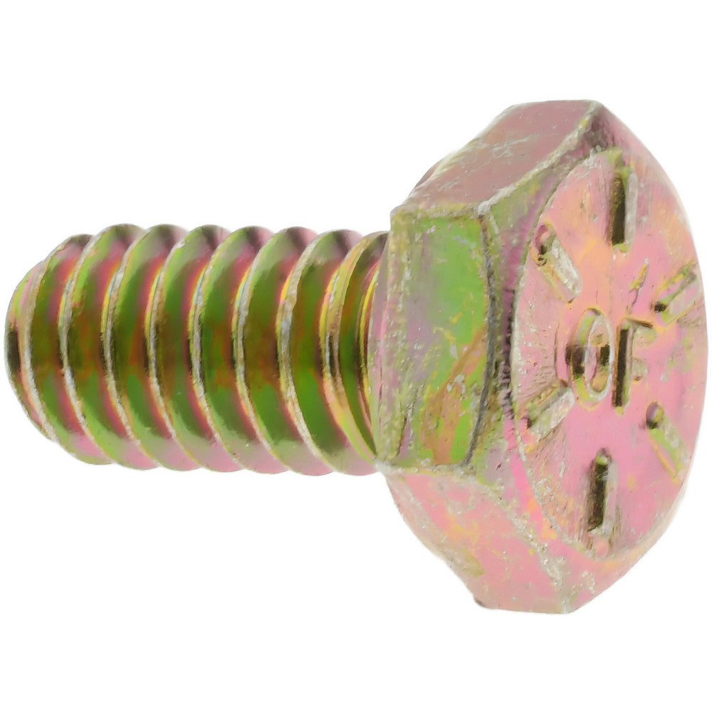 Value Collection 86853264 Hex Head Cap Screw 1/4-20 x 1/2", Grade 8 Steel, Zinc-Plated