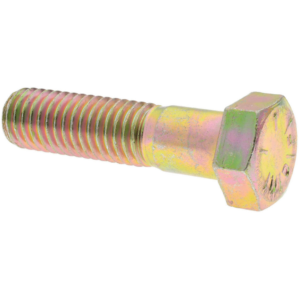 Value Collection 86853488 Hex Head Cap Screw 1/2-13 x 2", Grade 8 Steel, Zinc-Plated