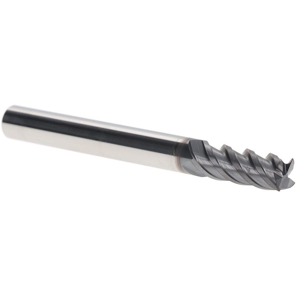 Iscar 5620952 Square End Mill 1/4" Dia, 4 Flute, Solid Carbide