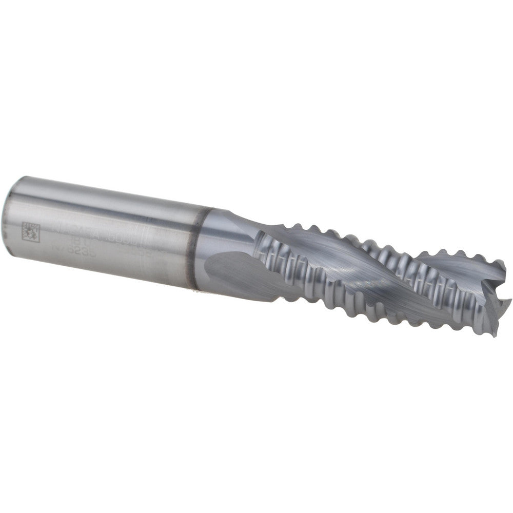 Seco 17004719 Roughing End Mill 1/2" Dia, 3 Flute, Coarse Pitch, Single End, Solid Carbide