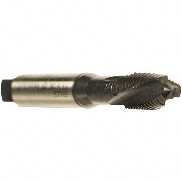Emuge AU306011.5043 Spiral Flute Tap 1/4-28 UNF, 3 Flutes, Plug, 3BX Class of Fit, Cobalt, Oxide Coated