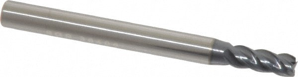 Kyocera SGS Precision Tools 36406 Square End Mill 5/32" Dia, 7/16" LOC, 4 Flute, Solid Carbide