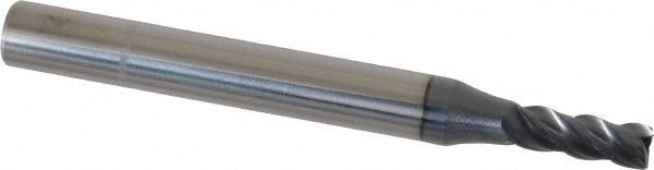 Kyocera SGS Precision Tools 46358 Square End Mill 4.00 mm Dia, 11.00 mm LOC, 4 Flute, Solid Carbide