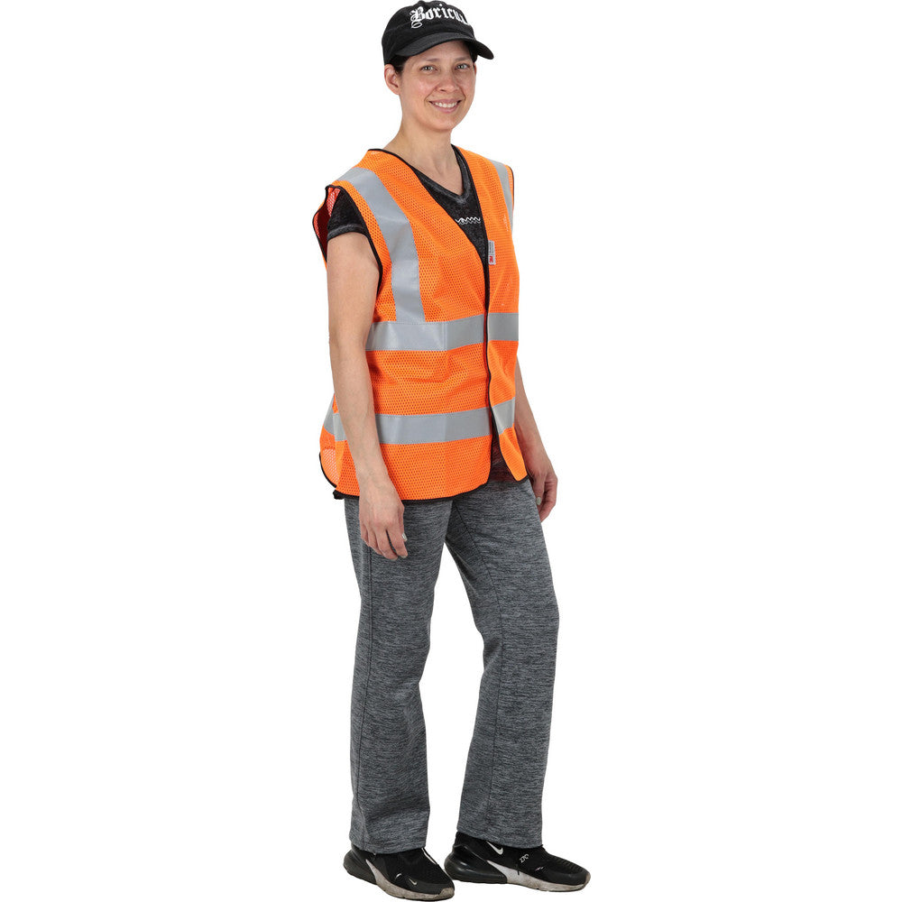 PRO-SAFE PS-MSH2-OXL High Visibility Vest X-Large, General Purpose Vest, ANSI Class 2