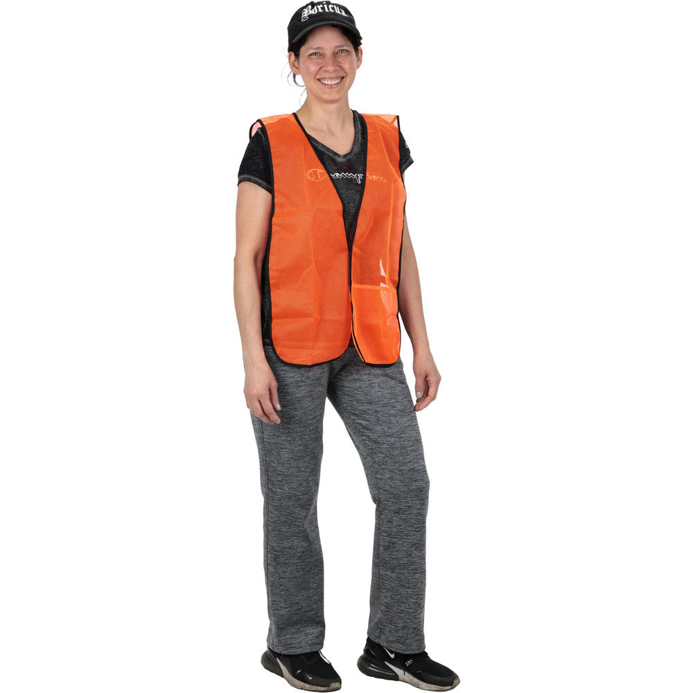 PRO-SAFE PS-NMSH2-O4X High Visibility Vest 4X-Large, General Purpose Vest, ANSI Class 0