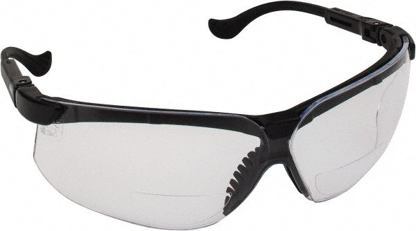 Uvex S3762 Magnifying Safety Glasses +2, Clear Lenses, Scratch Resistant, ANSI Z87.1-2003