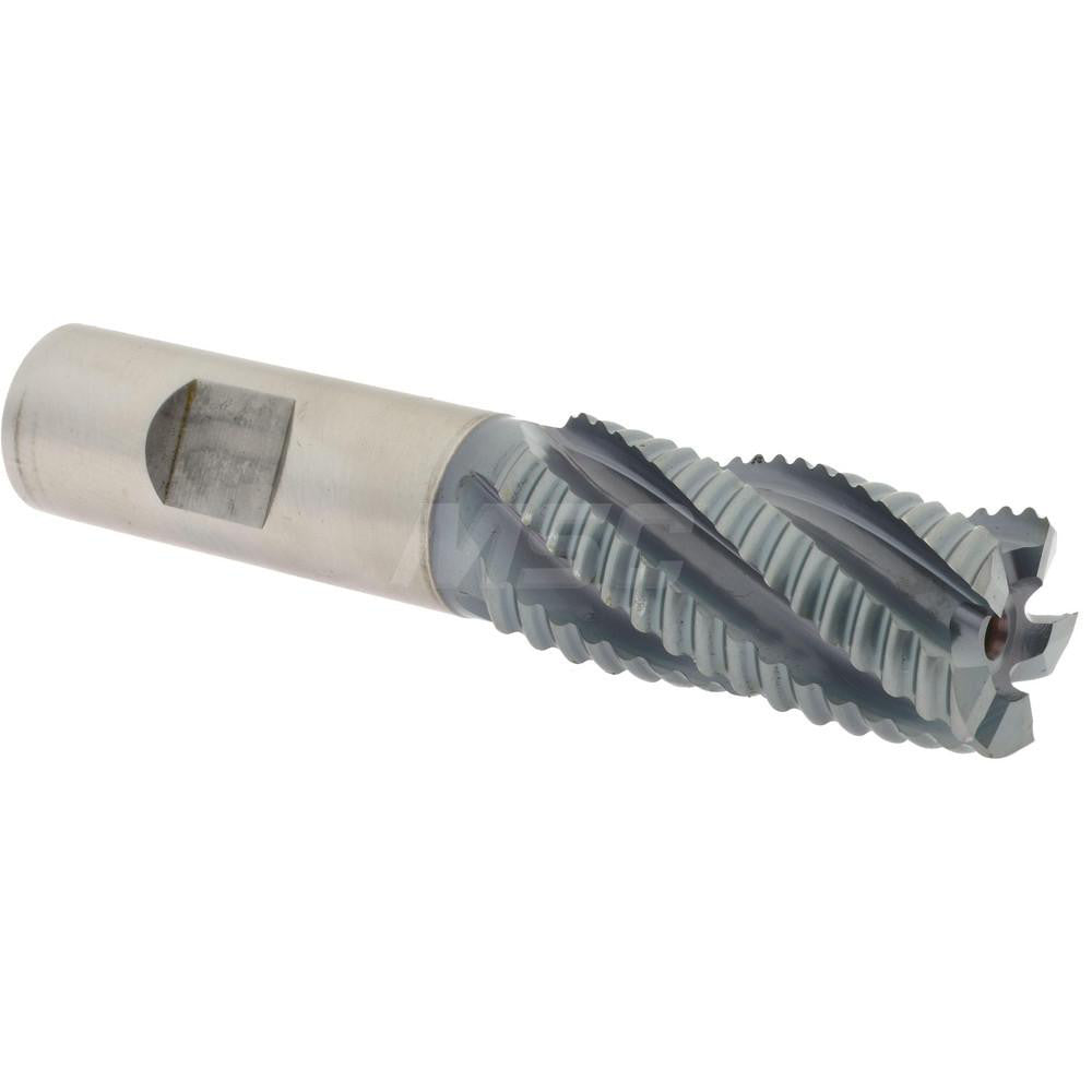 Hertel 87144713 Roughing End Mill 7/8" Dia, 5 Flute, Single End, Cobalt