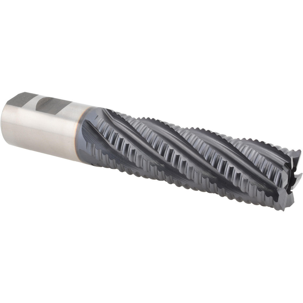 Hertel 87144770 Roughing End Mill 1-1/4" Dia, 6 Flute, Coarse Pitch, Single End, Cobalt
