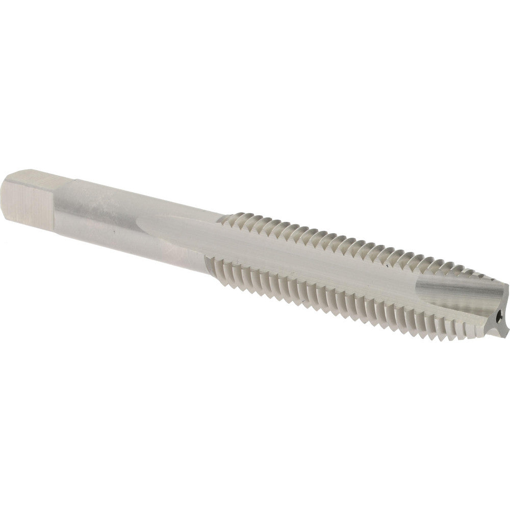 Hertel K007074AS Spiral Point STI Tap 3/8-16 UNC, 3 Flutes, Plug, High Speed Steel, Bright/Uncoated