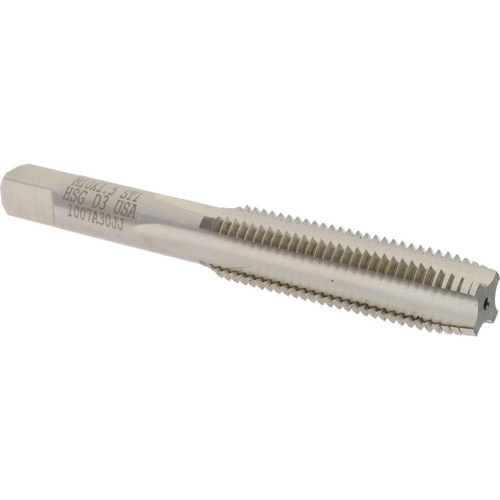 Hertel K007263AS Hand STI Tap M10 x 1.5 Metric Course, D3, 4 Flutes, Plug Chamfer