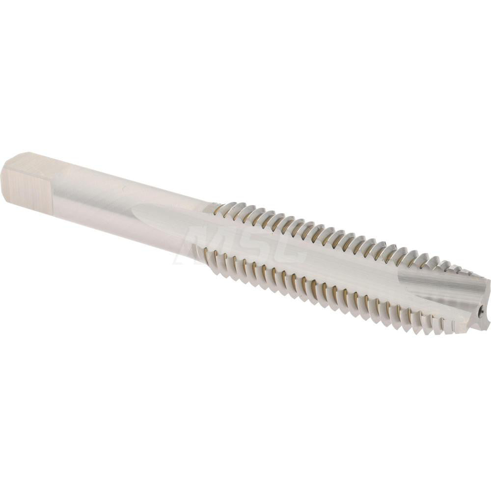 Hertel K027767AS Spiral Point Tap M12x1.75 Metric Coarse, 3 Flutes, Plug Chamfer, 6H Class of Fit, HSS