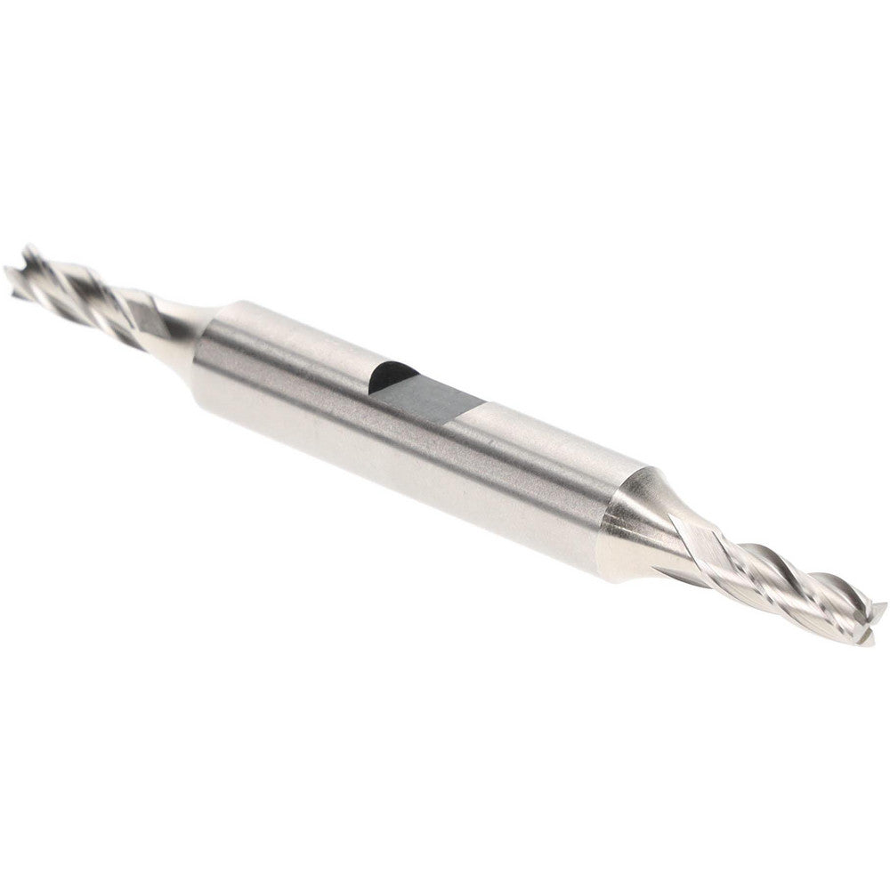 Hertel E1053012 Square End Mill 3/16" Dia, 4 Flutes, 1/2" LOC, High Speed Steel, 30 ° Helix