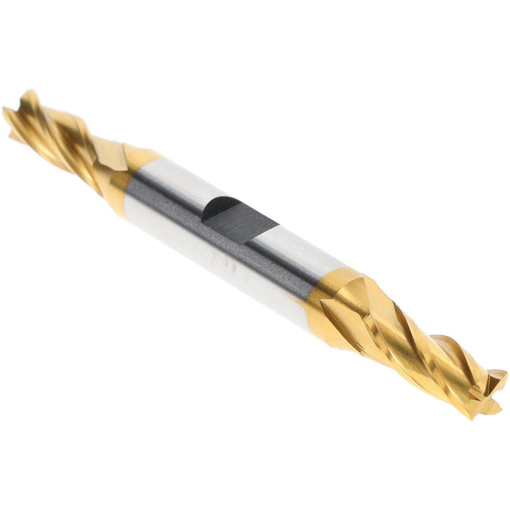 Hertel E8053018 Square End Mill 9/32" Dia, 4 Flutes, 11/16" LOC, High Speed Steel, 30 ° Helix