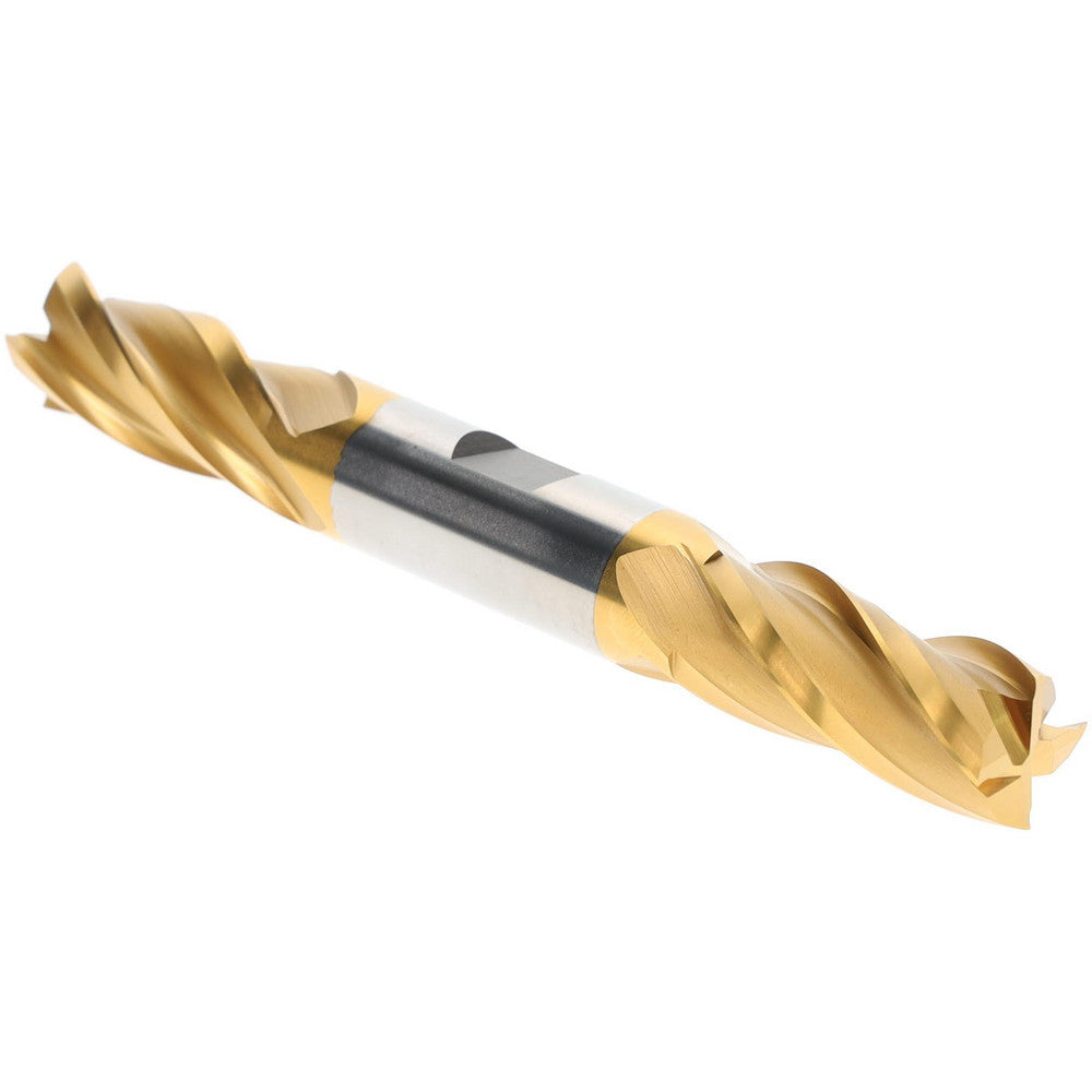 Hertel E8053040 Square End Mill 5/8" Dia, 4 Flutes, 1-3/8" LOC, High Speed Steel, 30 ° Helix