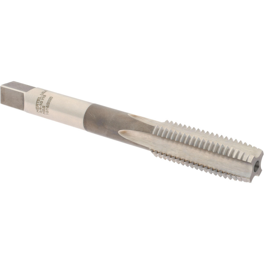 Hertel R867170 Extension Tap 3/4-10, 4 Flutes, H3, Bright/Uncoated, High Speed Steel, Standard Hand