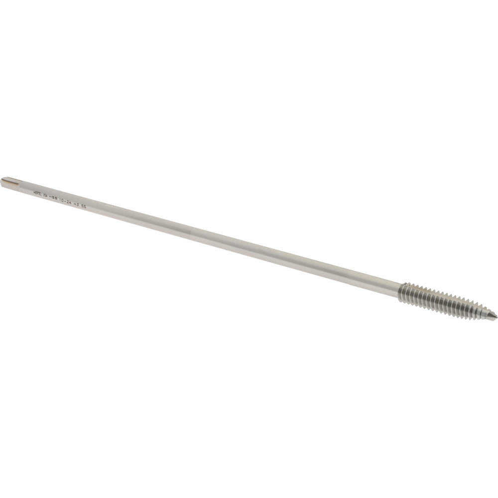Hertel G859445 Extension Tap 10-24, 2 Flutes, H3, Bright/Uncoated, High Speed Steel, Spiral Point