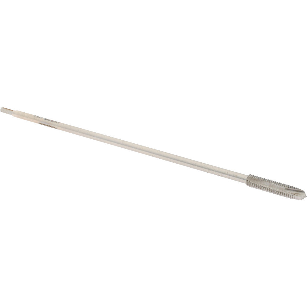 Hertel G837595 Extension Tap 10-32, 2 Flutes, H3, Bright/Uncoated, High Speed Steel, Spiral Point