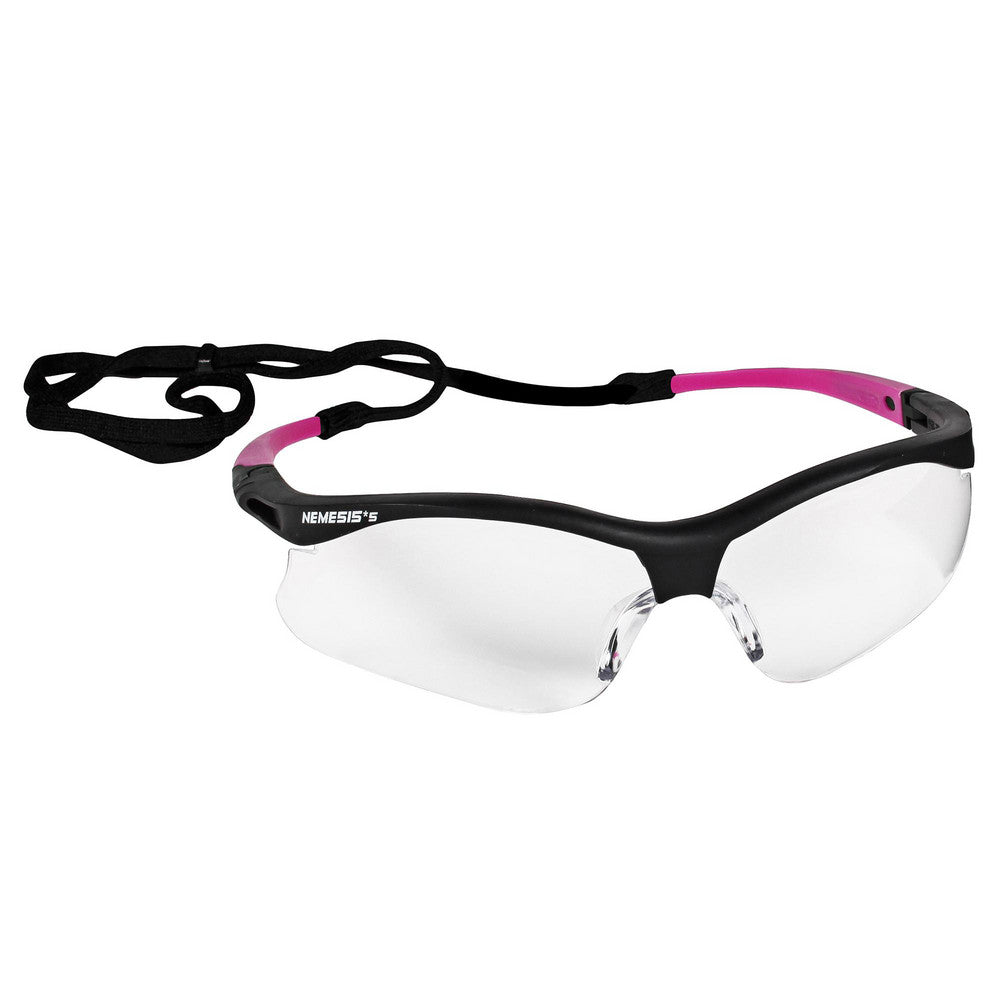 KleenGuard 38478 Safety Glass Anti-Fog & Scratch-Resistant, Polycarbonate, Clear Lenses, Full-Framed, UV Protection