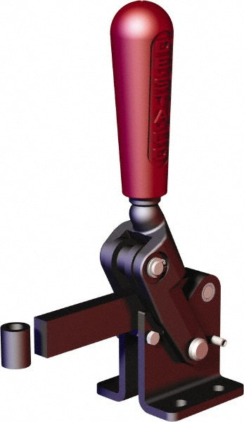De-Sta-Co 533-L Manual Hold-Down Toggle Clamp Vertical, 1,573.66 lb Capacity, Solid Bar, Flanged Base