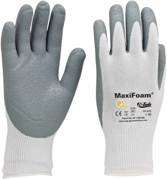 ATG 34-800/XXS Work Gloves G-Tek® MaxiFoam™ 34-800, Size 2X-Small, Micro-Foam Nitrile-Coated Nylon, General Purpose