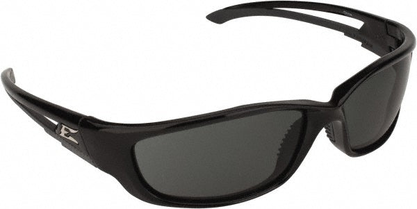 Edge Eyewear SK-XL116 Safety Glasses Scratch-Resistant, Polycarbonate, Smoke Lenses, Full-Framed