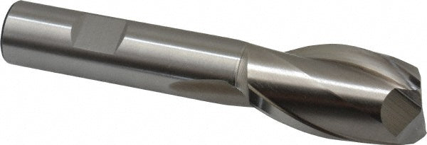 Cleveland C41635 Square End Mill 7/8'' Dia, 1-1/2'' LOC, 5/8'' Shank Dia, 4'' OAL, 2 Flutes, High Speed Steel