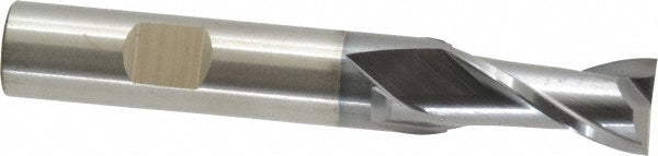 Cleveland C38968 1/2" Diam, 1" LOC, 2 Flute High Speed Steel Keyway End Mill