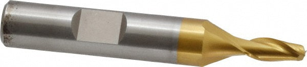 Cleveland C38933 3/16" Diam, 7/16" LOC, 2 Flute High Speed Steel Keyway End Mill