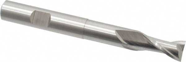 Cleveland C41777 Square End Mill 3/8'' Dia, 3/4'' LOC, 3/8'' Shank Dia, 3-5/16'' OAL, 2 Flutes, High Speed Steel