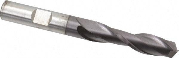 Cleveland C39113 Square End Mill 3/8'' Dia, 1-1/2'' LOC, 3/8'' Shank Dia, 3-1/4'' OAL, 2 Flutes, High Speed Steel