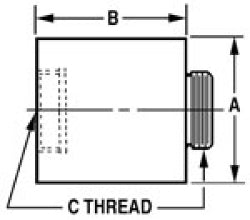 Criterion CB2000-IA4000 2" Outside Shank Dia, 7/8-20 Inside, Boring Head Shank Extension